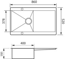 ADAGIO PLUS EV5601E IL Stainless-steel satin