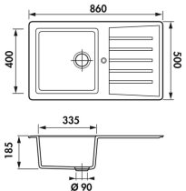 POLKA EV275VE 231 Béton