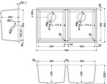 QUADRILLE EVSP983 022E Grismetal