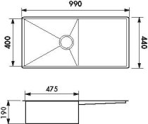 ADAGIO EVSP56011IL6 Stainless-steel satin