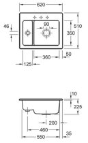 Subway 60 XM Ivory 678002FU