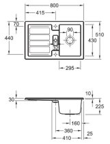 Siluet 60 Chromit 333602J0