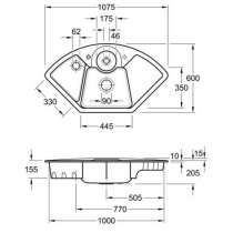 Solo corner Crema 670802KR