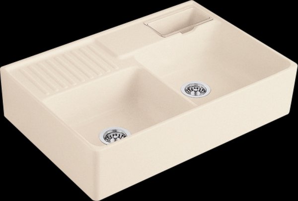 Sink unit Double-bowl Ivory 632392FU