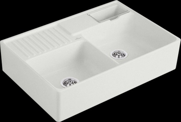 Sink unit Double-bowl Steam 632392SM